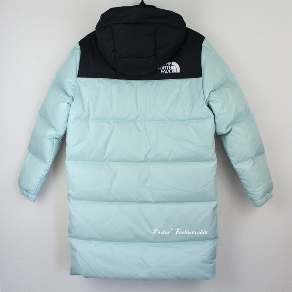 NWT The North Face Kids' Retro 1996 Nuptse 700 Fill Down Hooded Parka, Large(12) - Picture 4 of 16